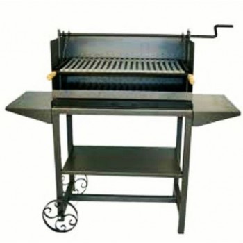 Demir Çelik Bahçe Şöminesi 01